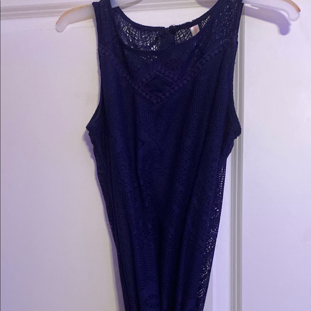 Xhilaration Purple Lace Dress